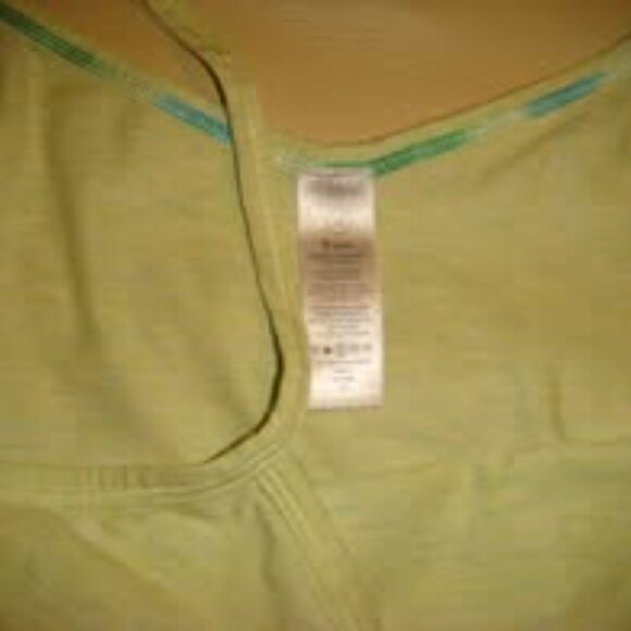 Ivivva Girl by Lululemon 🍋Livin' & Freestylin' TankTop cotton loose fit size 12 - Picture 4 of 4